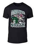 DTGVirgil Black Philadelphia Devonta Smith Bootleg Style Throwback Style T-Shirt Men's Adult Large