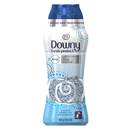 Downy Fresh Protect Active Fresh with Febreze Odor Defense In-Wash Scent Beads, 19.5 OZ