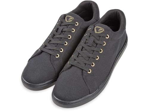 Chaussures Diamant Mixte Ritmo Black Canvas basket basse mixte - 4