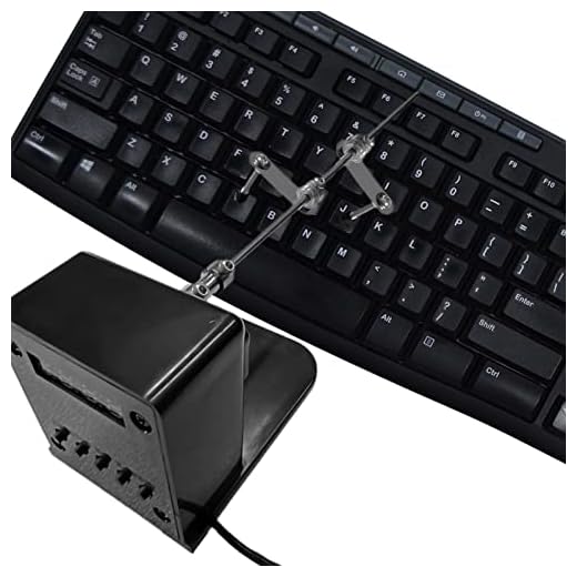 Double Head Physical Click Auto Keyboard Clicker Mouse Jigglier;Auto Random Clicking Game Assist; Mouse Mover Auto clicking Tool (Double Head)
