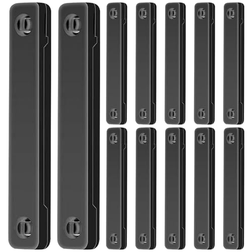 PhnkjGh Fermeture Magnétique Pour Moustiquaire - 12 Pièces Aimants Adhésifs - Accessoires pour Portes Fenêtres Établissements Escaliers Chambres