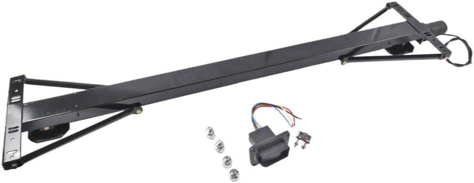 Rear Stabilizer Jack with Black Switch 298707 Compatible with AP03 RV Camper Trailer