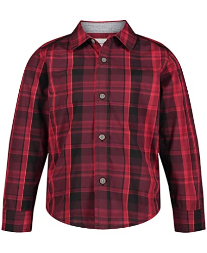 Image of Calvin Klein Boys Long Sleeve Woven Button-Down Shirt
