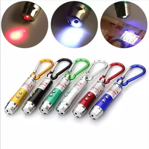 Image of (Set of 2pcs) Victory Sports MART Laser Light for Kids to Play Laser Light Pointer for Cat, Toys for Indoor, 3 Adjustable Lights Pet Interactive Cat Dog Toys to Keep Busy, Multicolour