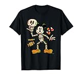 Disney Mickey Mouse Trick & Treat Skeleton Costume Halloween T-Shirt