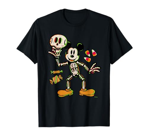 Disney Mickey Trick & Treat Skeleton Costume Tee