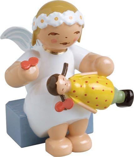 Wendt & Kuhn Maarguerite Angel Sitting with Doll