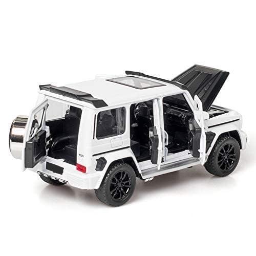 Image of VARIYA ENTERPRISE Exclusive Alloy Metal Pull Back Die-Cast Car Diecast Metal Pullback Toy Car with Openable 6 Doors,Light Music Boys Gifts Toys (Mercedes Brabus 700 Benz AMG G63)