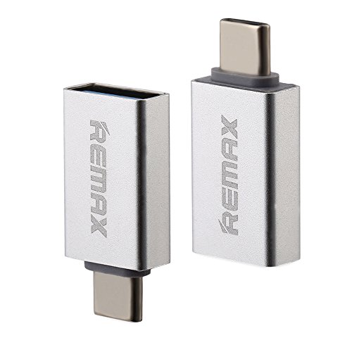 USB C Adapter, Joyshare Hi-Speed USB-C Male to USB 3.0 Female Adapter for USB Type-C Devices- Silver- Pack of 2