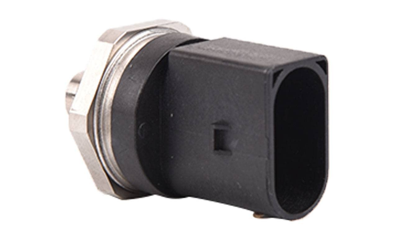Fuel High Pressure Sensor, Compatible with Volkswagen Touareg 2007-2017 & for Passat 2006-2010 & for CC 2009-2011, Replaces # 06J906051C, 06J 906 051 C, 03C906051D