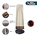 PHI VILLA Patio Umbrella Covers for Outdoor, Large Waterproof 600D Oxford Heavy Duty Fabric Umbrella Canopy Covers for 9-13 Feet Outdoor Offset Umbrellas, (Frame Covers)