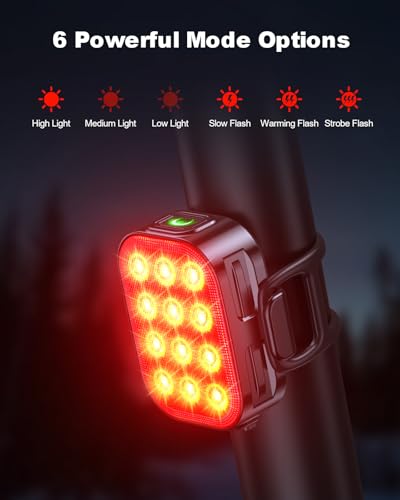 ISEYOU 2-Pack Waterproof Tail Light