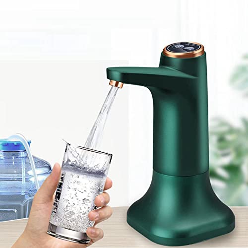 Distributeur d'eau USB électrique avec pompe de bouteille de seau gris