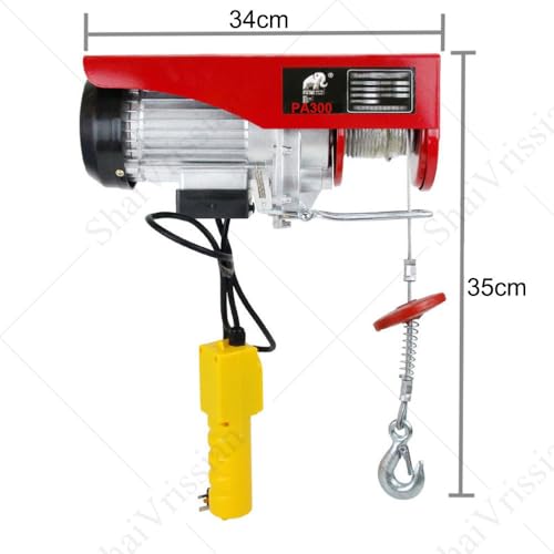 Polipasto eléctrico techo 660lb motor cobre miniatura 2