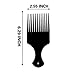 BIGEDDIE Magic Sponge Brush for Afro Curls, Twist Sponge with 6.29 Inch Free Pick Comb (2 PACK)