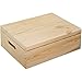Produktbild Kesper Allzweckkiste 40x30x14cm mit Deckel aus Kiefer, braun, 40 x 30 x 14 cm