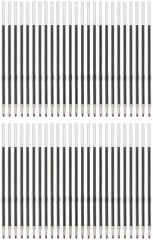 PATIKIL 100 Pack Black Barrel Click Pennen, 1.0MM Zwarte Inkt