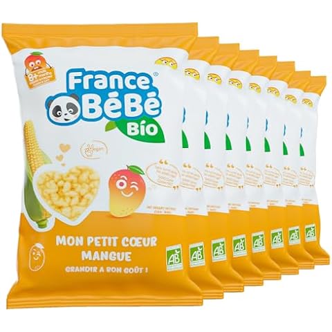 FRANCE BéBé BIO - Biscuits Coeur de Maïs Mangue Cover