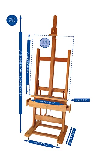 Mabef Large Master Studio Easel, Plus (Mbm-04-Plus) #TOP4