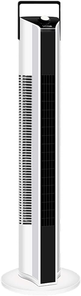 37.4" Tower Fan for Bedroom, 60° Oscillation, Compact and Slim Profile, Carry Handle, Ideal for Cooling your Home, Intuitive Mechanical Control