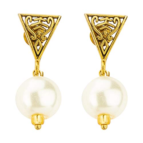 Chic Gold Necklace and Earrings Set