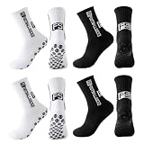 Calcetines de fútbol, Negro+Blanco)