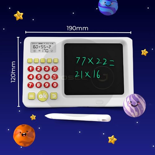 Lousa Magica Infantil Digital Tablet LCD Prancheta LCD Eletrônica Educativa para Matemática e Desenh