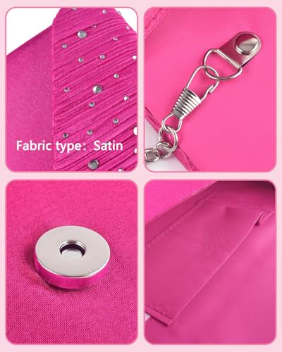 Image of TINDTOP Evening Clutch Purses for Women Handbags for Formal Wedding Party Cocktail Prom Crossbody Shoulder Envelope Bag | for Formal Wedding