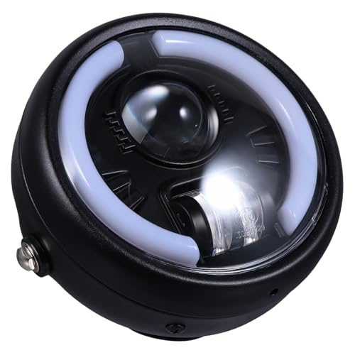 PLAFOPE Faros LED para Moto Impermeables Proyector de Luz Brillante Carcasa de Inoxidable Resistente para Benelli y Repuesto