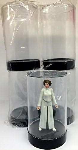 Cylinder Display Case Protech Acrylic Small for Star Wars, GI Joe and Other Q...
