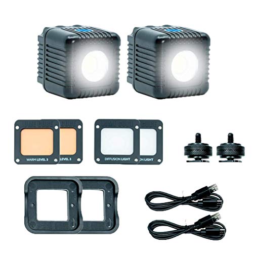 ほぼ未使用　LUME CUBE ブロードキャスト 照明キット Amazon | LUME CUBE ブロードキャスト 照明キット | ライブ