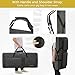 AKOZLIN 61-Key Full Padded Keyboard Gig Bag, 41.7”×17.3”×6.3”Portable Electric Piano Keyboard Case Foldable Bag