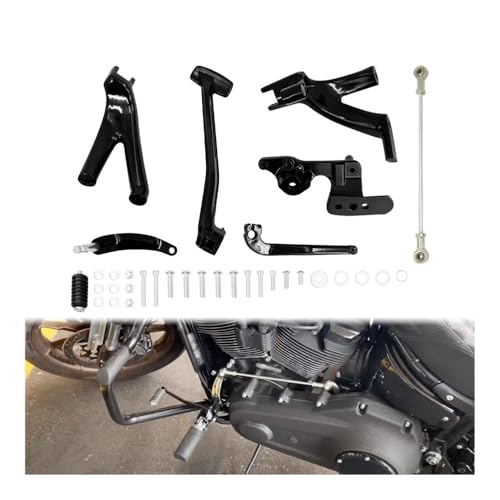 Kit Repose-Pieds Aluminium Haut de Gamme pour Harley Softail