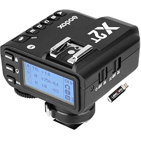 GODOX X2T-O Wireless Flash Trigger TTL 2.4G Compatible with Olympus/Panasonic Camera Bluetooth Connection APP Control 1/8000s HSS Transmitter Cover