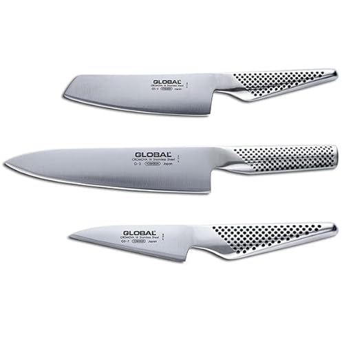 Juego de cuchillos Global G257 de 3 piezas