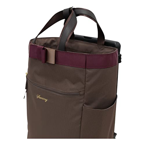 スワニー ショッピングカート 4輪 B4 撥水 ルバンドIII D-574L21 ショッピングキャリー デイリーキャリー お買い物 シニア 旅行 普段使い おしゃれ 【57480】 グレー