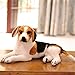 KXCAQ 90 cm Animale di Peluche Cane di Peluche Cane da Pastore Dalmata Carino Peluche Cane Regali di Compleanno per Bambini Bambino Mascotte Presente Giocattolo 60 cm Blu