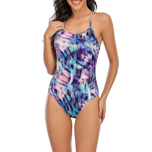 Image of Century Star Women Athletic One Piece Swimsuits-2026 Training Bathing Suits for Teens Juniors