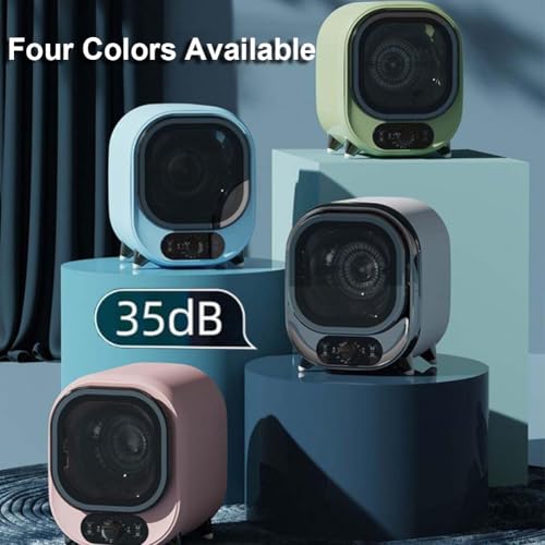 Belüfteter Wäschetrockner, tragbarer Wäschetrockner mit Edelstahl-Innenzylinder, 0,8 kg Tragkraft, intelligenter Kleiner Wäschetrockner für Wohnungen, Schlafsäle, Wohnmobile pink