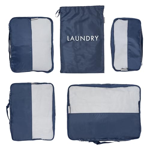 Packwürfel NATUMO Koffer Organizer Set 5-teilig für Reisen