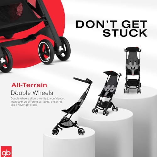 Gb 619000537 Pockit Air All Terrain Ultra Compact Lightweight Travel Stroller thumb #4