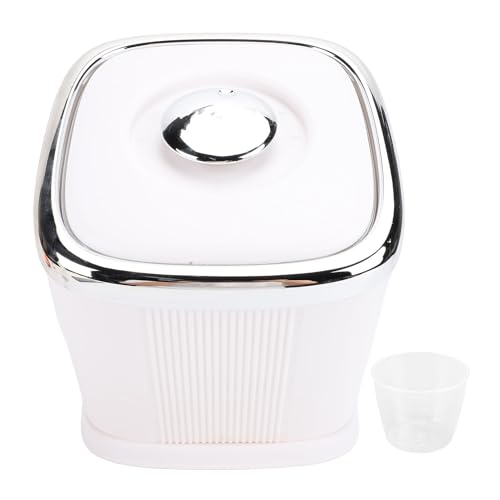 Srliya Contenitore di Stoccaggio del Riso 8L Eccellente Sigillatura della Polvere Spazio Salva Cereale Contenitore Besino Distributore di Riso per Mobile da per la Casa