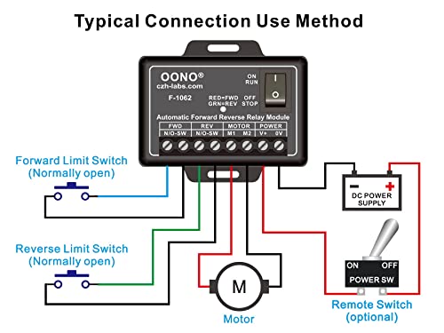 Automatic Forward Reverse Relay Module, For Cyclically Reciprocating Motion(Dc24V Version) #TOP1