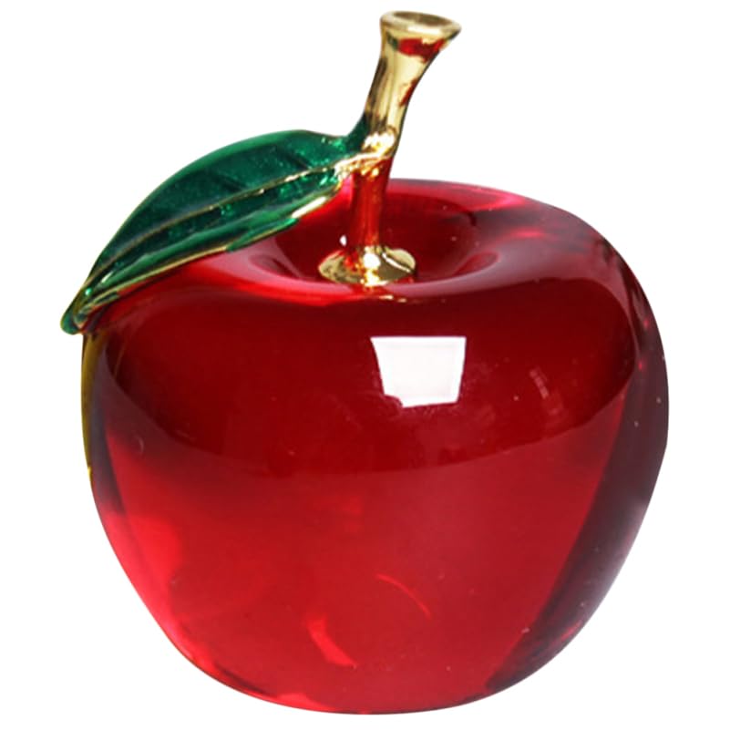 Ornement de pomme en cristal Cabilock, le cadeau d'anniversaire idéal