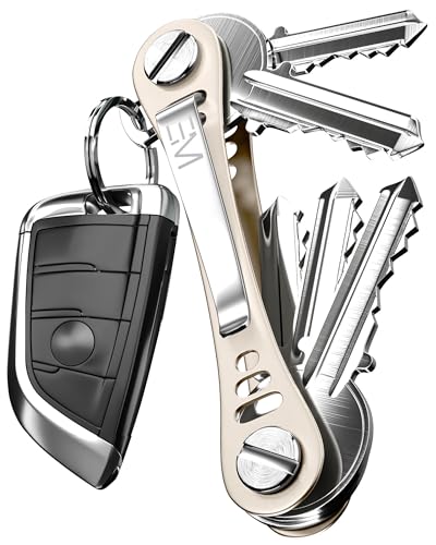 EM Premium Products Compact Key Holder - Pocket Key Organizer