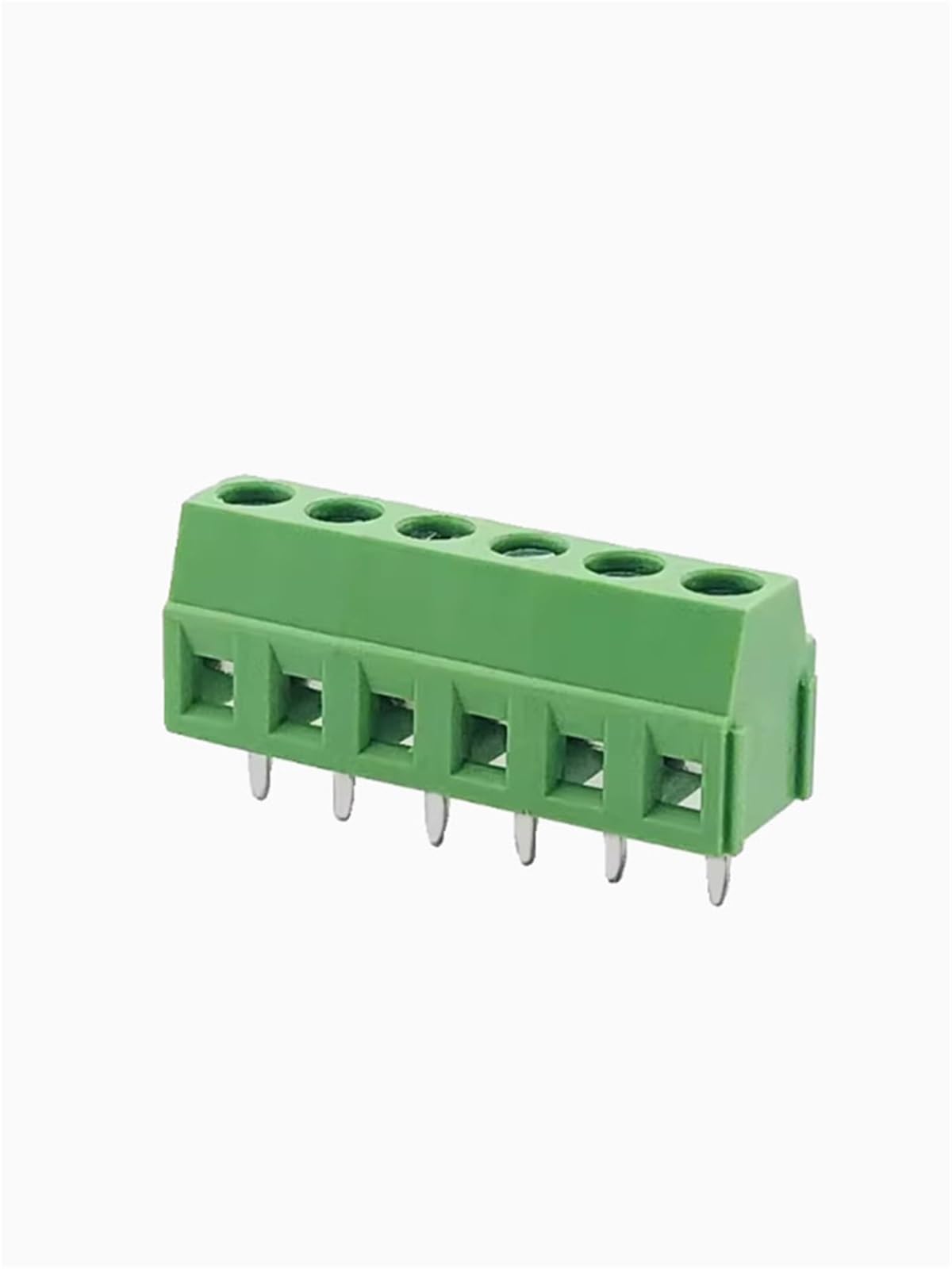 Lot de 10 borniers à vis KF128 for mini-circuits imprimés (3,5 mm x 3,81 mm) for fils 2P, 3P, 4P, 5P, 6P, 7P, 8P, 9P, 10P, 12P et 16P.(3.5mm,10P)