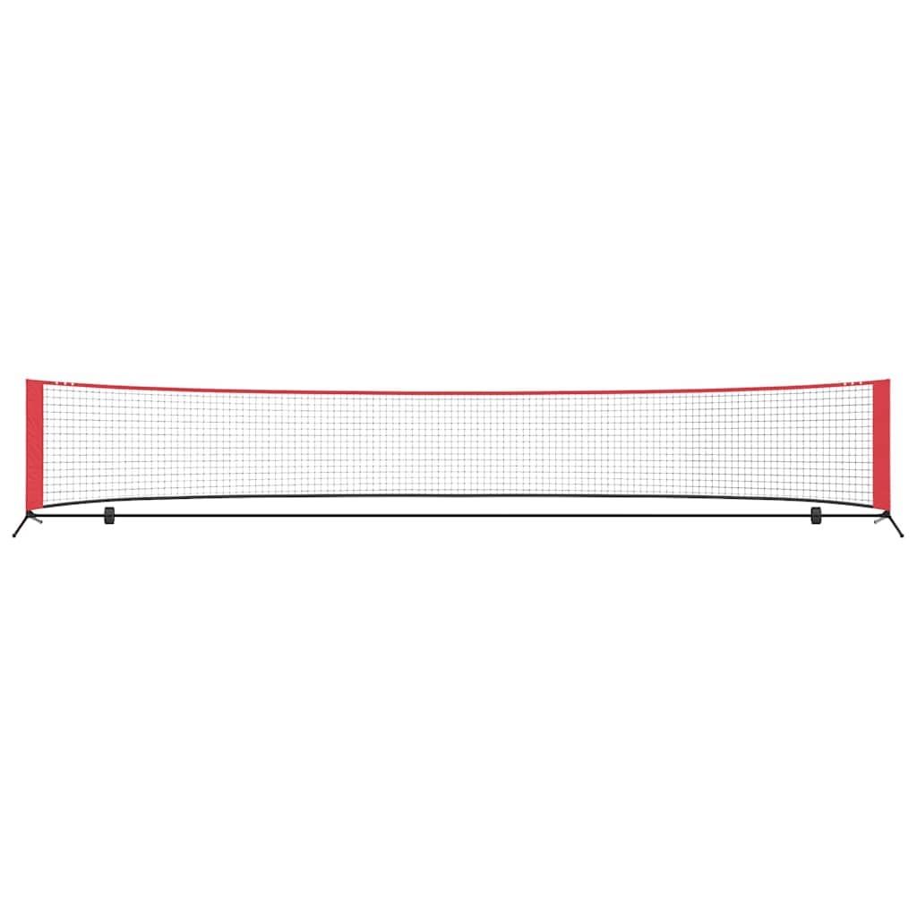 Tennisnetz 301 x 90,5 x 87 cm Faltbar mit Tragetasche für Garten Park und Indoor, Tragbares Sportnetz aus Polyester