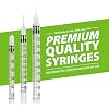 Easy Touch 29 Gauge U-100 Insulin Syringes (29G 1cc 1/2) with 1/2 Long Needle, 1cc (100 Unit Capacity), Bold Markings for Accurate Dosing, Disposable, 5 Boxes of 100 (500 Total)