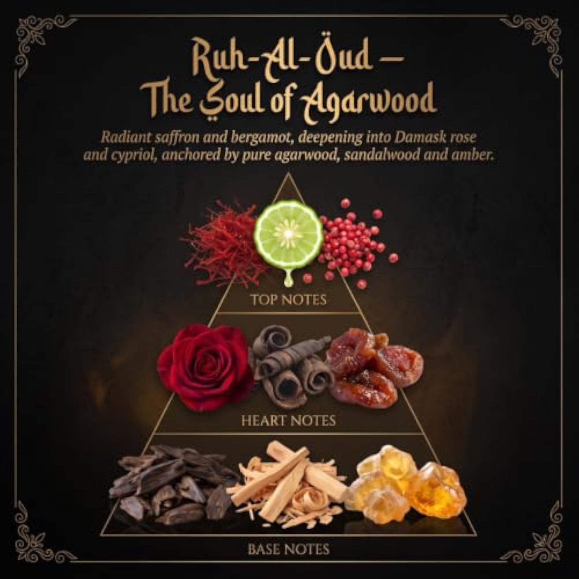 Ruh-Al-Oud Eau De Parfum Woody Scent Spray