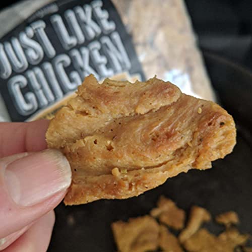 Wholesome Provisions Textured Vegetable Protein, Plant Based Meat, 100% Hexane Free, Made With #1 Graded Yellow Soybeans, 100% Vegan, Just Like Chicken & Beef, Unflavored, 2 Pack Bundle (1 Set) #TOP1